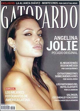 Imagen de la Tapa de la edicion de Setiembre de 2001 de la revista colombiana GATOPARDO
