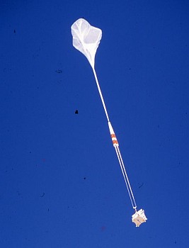 The Grad balloon ascending (Image Copyright Gunther Eichhorn)