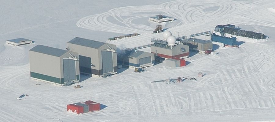 Base McMurdo, Antártida - Lanzamiento de globos estratosféricos