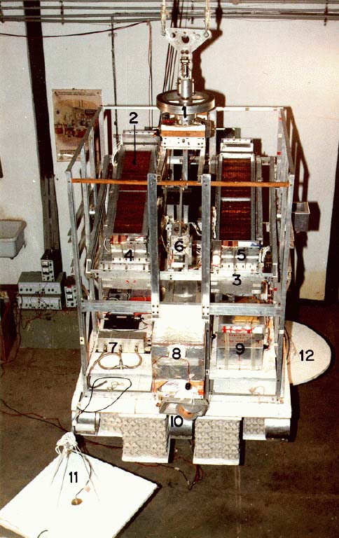 Instrument for hard X Rays observations developed in India. Copyright image: ISRO