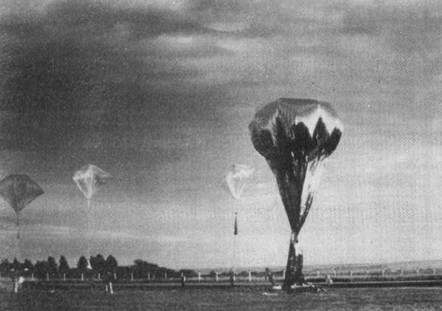 Launch of the MIR balloon from Paardefontein station near Pretoria (Image: CNES)