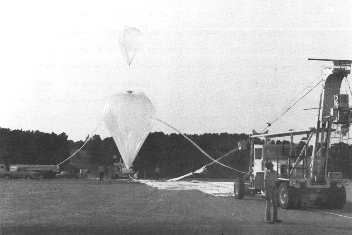 Inflation of the main balloon