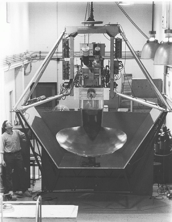 A picture of the BAM instrument as it appeared before its first flight in July 1995