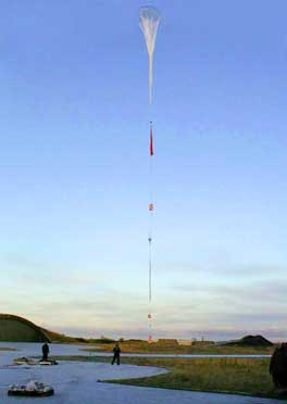 Launch of the 5ZL balloon from Andoya.