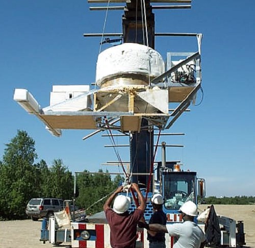 Hang test of the LEE payload