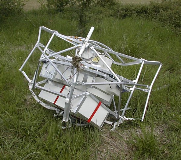 The instrument after a rough landing