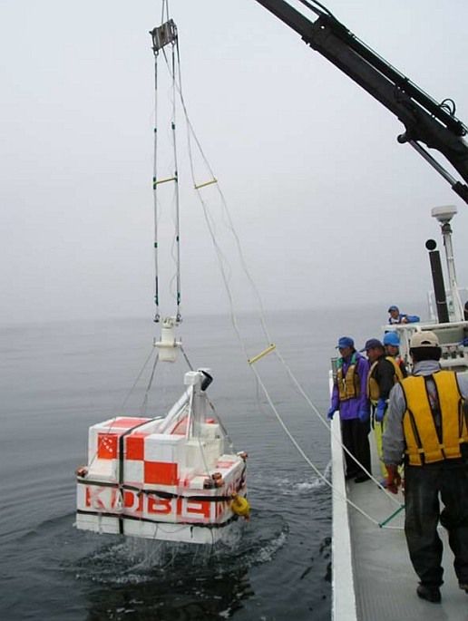 Recovering the experiment from the ocean