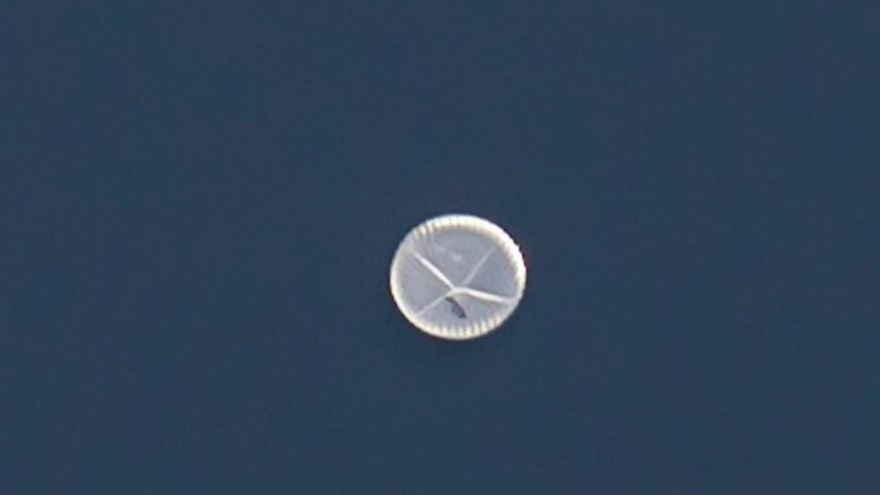 View of the balloon taken by Don Brouillard above Ocala National Forest in Florida on July 1st, 2019