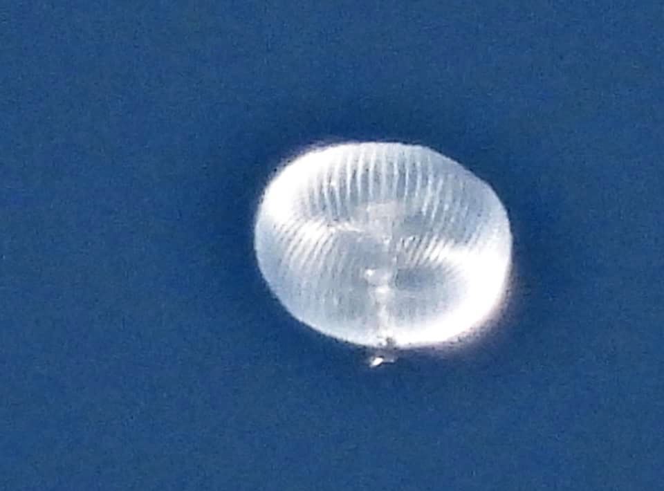 HBAL148 floating over Puerto Rico on October 26, 2020. Images obtained by Bolivar Torres Colon from Orocovis using a Nikon P1000 camera with a 3000 mm integrated lens