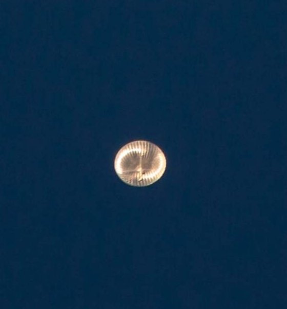 Image of HBAL213 over Burlington, Canada on July 9, 2020 (Picture: Frances Maas)