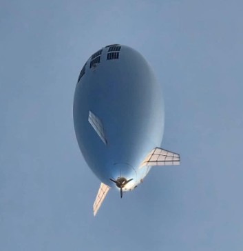 SCEYE's airship arrives Japan for testing